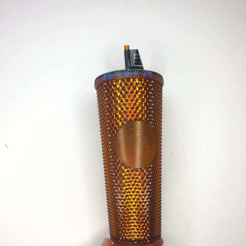 Starbucks Orange Studded Tumbler